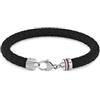 Tommy Hilfiger Jewelry Bracciale in Silicone da Uomo Colore Nero - 2790553