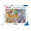 Ravensburger - Puzzle 1000 Pezzi Pokemon Challenge | Puzzle Per Adulti E Tutta La Famiglie | Dimensione Di 70x50 Cm | Regalo Festa del Papà
