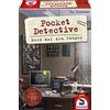 Schmidt Spiele 49377 Pocket Detective, omicidio nel campus, gioco di criminalità e dedectivo, gioco di famiglia