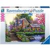 Ravensburger Puzzle 1000 Pezzi, Romantica Casa di Campo, Jigsaw Puzzle per Adulti, Puzzle Ravensburger - Stampa di Alta Qualità