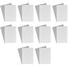 Akozon Puzzle Vuoto, A4 20 Cm X 29 Cm Kit 120 Pezzi per Puzzle Fai Te Bianco 10 Set Trasferimento di Calore a Sublimazione