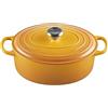 Le Creuset Cocotte ovale Evolution in ghisa vetrificata, Ø 29 cm, Nectar, 21178296724430