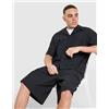 Nike Mens Nike Maglia Manica Corta 24.7 - Nero, nero