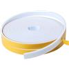 SHOCHX Paraspifferi per finestre, 2 rotoli di nastro in schiuma da 9 mm (larghezza) x 3 mm (spessore), nastro spogliarello per finestre, nastro isolante autoadesivo per porte, lunghezza totale 10 m, bianco
