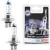 Bosch Lampadine Alogene H7 Plus 120 Gigalight, 12 V 55 W, con il 120% di Luce in più - Attacco PX26d - Confezione da 2 Lampadine