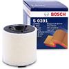 BOSCH Filtro aria F026400391 | Compatibile con: AUDI A1, A1 Sportback, SEAT IBIZA IV, IBIZA IV SC, IBIZA IV ST, TOLEDO IV, SKODA FABIA II, FABIA II Combi