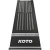 KOTO darts Dartshopper - Tappeto Checkout 285 x 80cm, Indicatore del Punteggio, Antiscivolo, Protegge Pavimento e Freccette