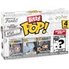 Funko Bitty POP! 4 Pack: Harry Potter - Albus Dumbledore, Nearly Headless Nick, Minerva McGonagall, Mystery Mini Figure - Styles may vary - 0,9 pollici (2,2 cm) Da collezione - Idea regalo