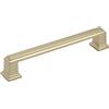 Amerock | Tirante per armadietti | Champagne dorato | 128 mm da centro a centro | Nomina | Confezione da 1 | Maniglia per cassetti | Hardware per armadi