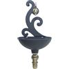 Fonderia Bongiovanni Fontana a muro Iris + 303/B e sifone