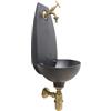Fonderia Bongiovanni Fontana a muro Tebe con rubinetto 303/B e sifone