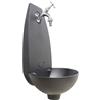 Fonderia Bongiovanni Fontana a muro Tebe con rubinetto 303/C
