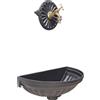 Fonderia Bongiovanni Fontana a muro mod.Versilia cod.303B+liberty grande