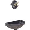 Fonderia Bongiovanni Fontana a muro mod.Versilia cod.303L+liberty grande