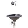 Fonderia Bongiovanni Fontana Olbia con rubinetto cromato + sifone