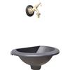 Fonderia Bongiovanni Fontana Olbia con rubinetto lucido cod.303/L
