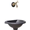 Fonderia Bongiovanni Fontana Olbia con rubinetto brunito cod.303/B