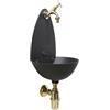Fonderia Bongiovanni Fontana a muro mod. Palma con rubinetto cod. 303/L + sifone