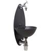 Fonderia Bongiovanni Fontana a muro Atena con rubinetto 303/C e sifone