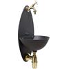 Fonderia Bongiovanni Fontana a muro Atena con rubinetto 303/L e sifone