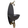 Fonderia Bongiovanni Fontana a muro Atena con rubinetto 303/B e sifone