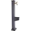 Fonderia Bongiovanni Fontana a colonna mod. Sparta con rubinetto cod. 303/B + base + vasca