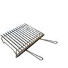 Fonderia Bongiovanni Graticola acciaio INOX AISI 430 60x40 cm