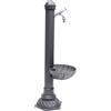 Fonderia Bongiovanni Fontana a colonna mod. Pandora con rubinetto cod. 303/C + vasca