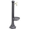 Fonderia Bongiovanni Fontana a colonna mod. Pandora con rubinetto cod. 303/L + vasca
