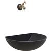 Fonderia Bongiovanni Fontana Venezia con rubinetto ottone brunito
