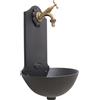 Fonderia Bongiovanni Fontana a muro Malaga con rubinetto 303/B e Margherita