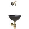 Fonderia Bongiovanni Fontana a muro mod. 600 con rubinetto cod. 303/L e sifone