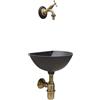Fonderia Bongiovanni Fontana a muro mod. 600 con rubinetto cod. 303/B e sifone