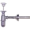 Fonderia Bongiovanni Sifone in ottone cromato con piletta