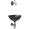 Fonderia Bongiovanni Fontana a muro mod. 600 con rubinetto cod. 195/C e sifone