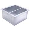 Fonderia Bongiovanni Cassetto raccogli cenere per camino 23,5x23,5x14H cm