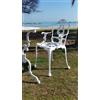 Fonderia Bongiovanni Poltrona mod. Laura colore bianco