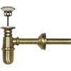 Fonderia Bongiovanni Sifone in ottone brunito con piletta