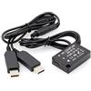HangTon Dual USB LP-E18 - Accoppiatore DC per fotocamere Canon EOS T7i 8000D X8i SL2 5V 2A