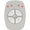 Amc TR 800-GW.Telecomando bidirezionale 4 tasti con indicazione di stato 868 MHz,tasti bianchi
