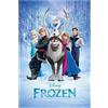 Disney Pyramid International, Maxi Poster Cast Frozen, Multicolore, 61 x 91,5 x 1,3 cm