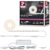 Paulmann 78956 Strip LED SimpLED alimentazione con dimmer su cavo da 3m 1100lm/m incl. 1x33 Watt IP44 dimmerabile bianco plastica 3000 K