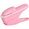 TopHomer Cucitrice senza graffette, cucitrice manuale, pinzatrice portatile senza graffette per opuscoli, giornali, volantini, rosa