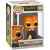 Funko Pop! Movies: Shrek Dream Works 30th - Puss in Boots in Boots - Figura in Vinile da Collezione - Idea Regalo - Merchandising Ufficiale - Giocattoli per Bambini e Adulti - Movies Fans