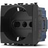 MAPAM PRESA 2P+T 16A BIV.ST.ITALIANO/TEDESCO SCHUKO SUN COMPATIBILE VIMAR ARKE' NEFA SUN-N-MAPSUN-F914NE