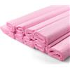 Netuno 10x rotolo di carta crespa rosa pastello 200 x 50 cm carta crespa colorata di alta qualità per lavoretti compleanno matrimonio Natale Pasqua Carnevale decorazioni fiori regali