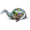 Gocce di Murano Ornamento Centrotavola Animale in Vetro Made in Italy, Lavorato Artigianalmente Secondo la Tradizione degli Artigiani di Murano Vetro Soffiato con Riflessi Interni
