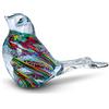 Gocce di Murano Ornamento Centrotavola Animale in Vetro Made in Italy, Lavorato Artigianalmente Secondo la Tradizione degli Artigiani di Murano Vetro Soffiato con Riflessi Interni