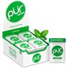 PUR Gum PUR Mints Caramelle alla menta senza aspartame, Prodotte con xilitolo, Senza zucchero, vegane, senza glutine e adatte alla dieta chetogenica, con aroma naturale, 30 pezzi (Confezione da 12)