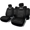 Sparco Set universale SPC1016 coprisedili auto completo nero nido d'ape